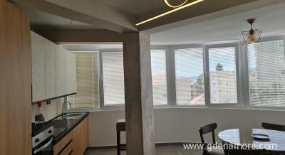 City view, private accommodation in city Bijela, Montenegro